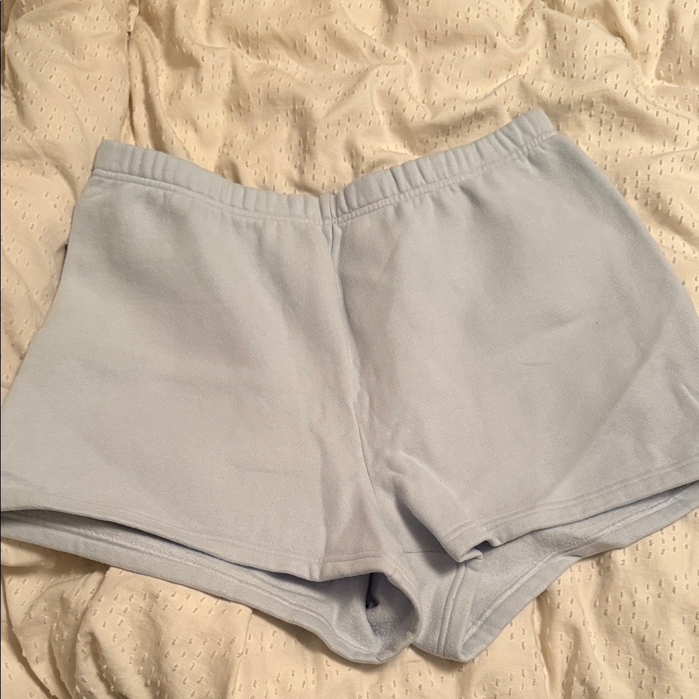Aritzia Light Blue Shorts